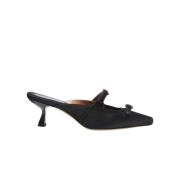 Scarosso Elegant Liz Klackmules Black, Dam