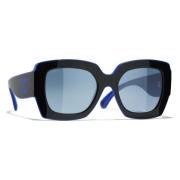 Chanel Autentiska Solglasögon 6059 - Specialerbjudande Blue, Unisex