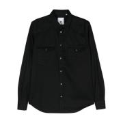 PT Torino Svarta Skjortor för Män Ss24 Black, Herr