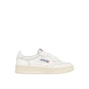 Autry Vintage Style Glossy Sneakers White, Dam