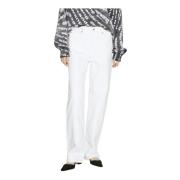 Alexander Wang EZ Denim Jeans White, Dam