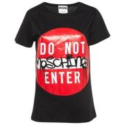 Moschino Pre-Owned Pre-owned Bomull toppar Black, Dam