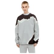 Noma t.d. Twist Bomull Fleece Sweatshirt Multicolor, Herr