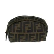 Fendi Vintage Pre-owned Canvas kuvertvskor Multicolor, Dam