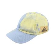 Oamc Smudge Light Yellow Baseball Cap Multicolor, Herr