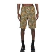 Noma t.d. Grafiskt Tryck Sommar Shorts Multicolor, Herr