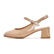 Cesare Gaspari Elegant Slingback Pumps - Beige Beige, Dam