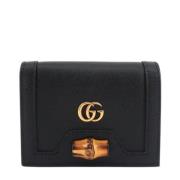 Gucci Vintage Pre-owned Laeder plnbcker Black, Dam