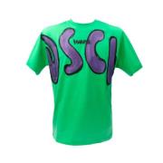 Disclaimer Casual Fashion T-shirt med Front Print Green, Herr