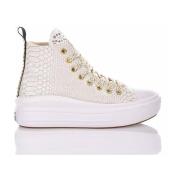 Converse Handgjorda Vita Sneakers för Kvinnor White, Dam