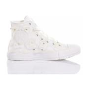 Converse Handgjorda Vita Sneakers för Kvinnor White, Herr