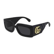 Gucci Sunglasses Gg0811S Black, Dam