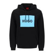 Hugo Boss Hoodies Black, Herr