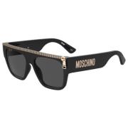 Moschino Stiliga solglasögon Black, Herr