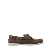 Sebago Bruna Moccasins Nautisk Stil Brown, Herr