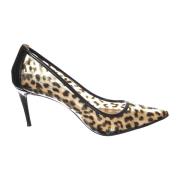 Steve Madden Låg Profil Leopardtryck Stilettklackar Multicolor, Dam