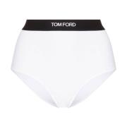 Tom Ford Vitt underkläder med logoband White, Dam