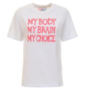 Chiara Ferragni Collection Vita T-shirts och Polos White, Dam