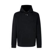 Hackett Aston Martin Embossed Hoodie Black, Herr