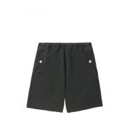 Stone Island Vintage Bomull Bermuda Shorts Gray, Herr