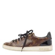 Louis Vuitton Vintage Pre-owned Belagd canvas sneakers Multicolor, Dam