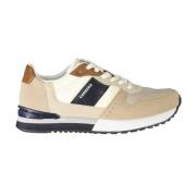 Carrera Beige Polyester Sneakers för Män Multicolor, Herr