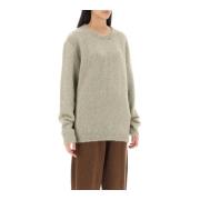 Lemaire Round-neck Knitwear Green, Dam