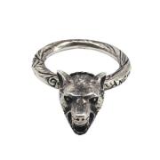 Gucci Vintage Pre-owned Silver ringar Gray, Unisex