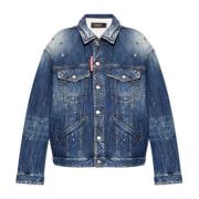 Dsquared2 Denimjacka Blue, Dam