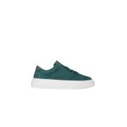 Sneaky Steve Modern Suede Sneaker med Lärdetaljer Blue, Unisex