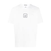 C.p. Company Metropolis Grafiskt Tryck T-shirt White, Herr