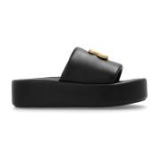 Balenciaga Rise Slides Black, Dam