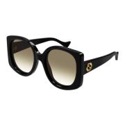 Gucci Sunglasses Gg1257Sa Black, Dam