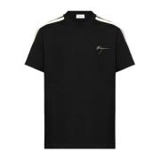 Salvatore Ferragamo T-shirt med logotyp Black, Herr