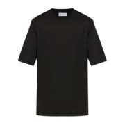 Salvatore Ferragamo T-shirt med logotyp Black, Dam