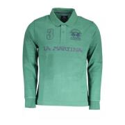 La Martina Polo Shirts Green, Herr