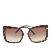 Tiffany & Co. Pre-owned Pre-owned Acetat solglasgon Brown, Dam