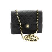 Chanel Vintage Pre-owned Laeder chanel-vskor Black, Dam