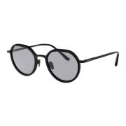 Giorgio Armani Stiliga Solglasögon för Män Black, Herr