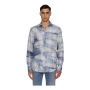 John Richmond Casual Shirts Multicolor, Herr