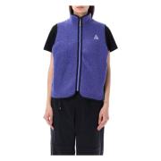 Nike PolarTech Vest för utomhusäventyr Purple, Dam