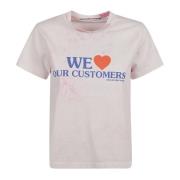 Alexander Wang T-Shirts Pink, Dam