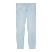 Marc O'Polo Jeans model Alva slim cropped Blue, Dam