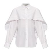 Stella McCartney Skjorta med en insats White, Dam