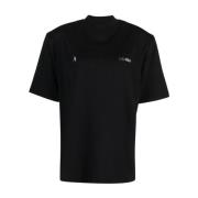 The Attico Kilie TEE 100 T-Shirts Black, Dam