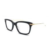 Thom Browne Svarta Optiska Glasögon för Män Multicolor, Herr