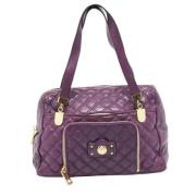 Marc Jacobs Pre-owned Pre-owned Laeder axelremsvskor Purple, Dam