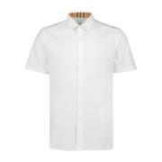 Burberry Kortärmad Casual Skjorta White, Herr