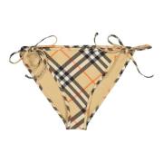 Burberry Rutig Bikiniunderdel Multicolor, Dam