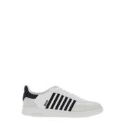 Dsquared2 Vita Sneakers Vitello+Crosta Bianco+Nero Multicolor, Herr